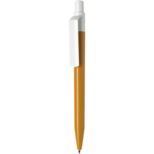 Kugelschreiber 'Dot Color' (Art.-Nr. CA255180) - Druckkugelschreiber mit farbigem Drücke...