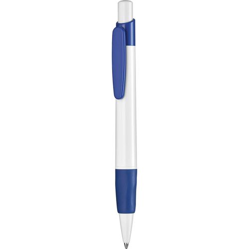 Kugelschreiber 'Helix Grip' (Art.-Nr. CA256468) - Druckkugelschreiber mit Gummimanschette,...