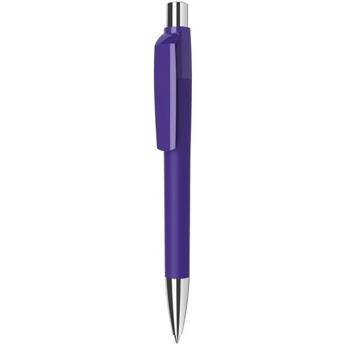 Kugelschreiber `Mirage softtouch Metall` (Art.-Nr. CA261919) - Druckkugelschreiber, Schaft in lila,...