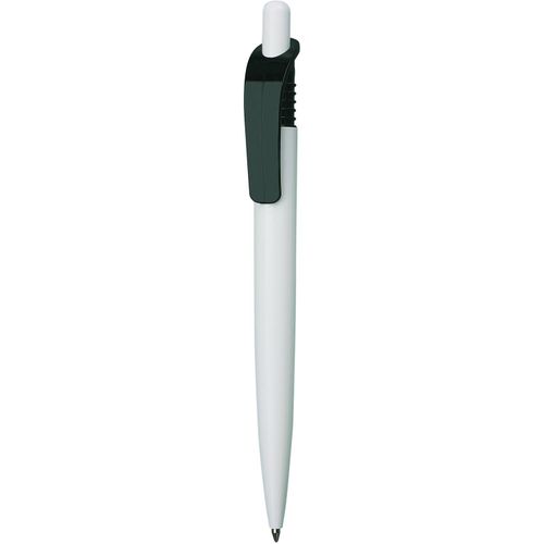 Kugelschreiber 'Viva solid' (Art.-Nr. CA262709) - Druckkugelschreiber mit gebogenem Clip...