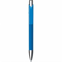 Kugelschreiber 'Jet solid chrom' (mittelblau) (Art.-Nr. CA262811)