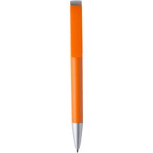 Kugelschreiber 'Tag Silver' (orange) (Art.-Nr. CA284166)