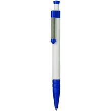 Kugelschreiber 'Flexclip' (annähernd Pantone 2945) (Art.-Nr. CA306776)