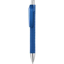 Kugelschreiber 'Fashion transparent' (dunkelblau) (Art.-Nr. CA309103)