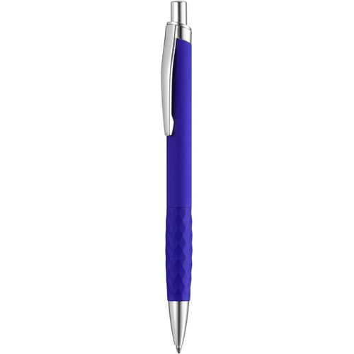 Kugelschreiber 'Tiffany' (Art.-Nr. CA313953) - Metall-Druckkugelschreiber mit Griffzone...