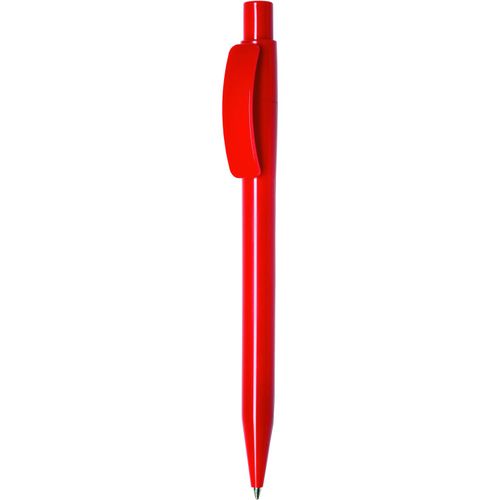 Kugelschreiber 'Pixel uni' (Art.-Nr. CA316895) - Druckkugelschreiber, Schaft und Drücker...