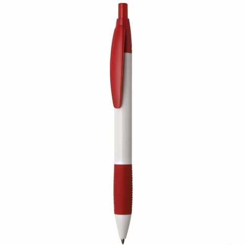 Kugelschreiber 'Junior Grip' (Art.-Nr. CA333130) - Druckkugelschreiber mit Gummimanschette,...