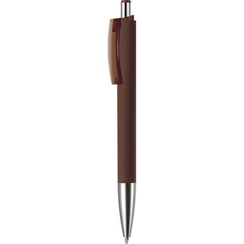 Kugelschreiber 'Vamos deluxe softtouch' (Art.-Nr. CA334854) - Druckkugelschreiber, softgummierter...