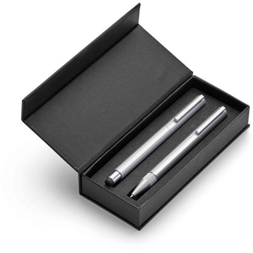 Set 'Tec' (Art.-Nr. CA336704) - Metall-Rollerball mit Touchpen-Funktion...