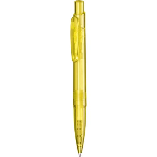 Kugelschreiber 'Proxy transparent' (Art.-Nr. CA355471) - Druckkugelschreiber mit Gummimanschette,...