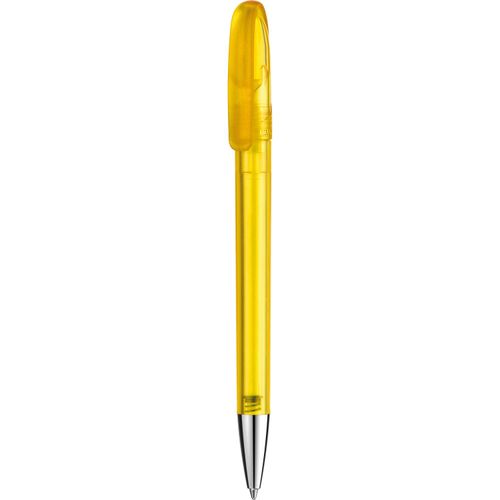 Kugelschreiber 'Compact transparent' (Art.-Nr. CA383924) - Dreh-Kugelschreiber, Schaft und Oberteil...