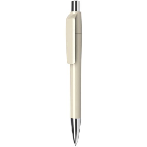 Kugelschreiber `Mirage solid Metall` (Art.-Nr. CA388514) - Druckkugelschreiber, Schaft und Clip in...