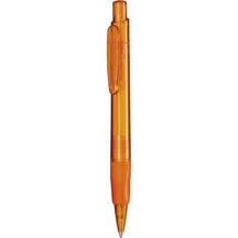 Kugelschreiber 'Helix Grip transparent' (orange) (Art.-Nr. CA391926)