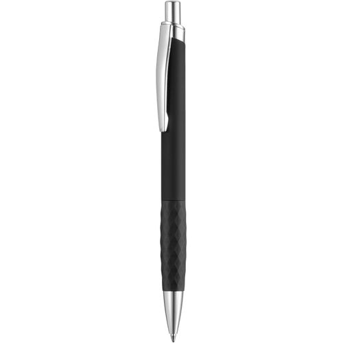 Kugelschreiber 'Tiffany' (Art.-Nr. CA442706) - Metall-Druckkugelschreiber mit Griffzone...