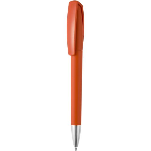 Kugelschreiber 'Space softtouch' (Art.-Nr. CA484932) - Dreh-Kugelschreiber, Schaft und Oberteil...