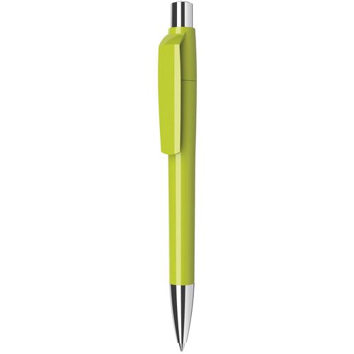 Kugelschreiber `Mirage solid Metall` (Art.-Nr. CA490308) - Druckkugelschreiber, Schaft und Clip in...