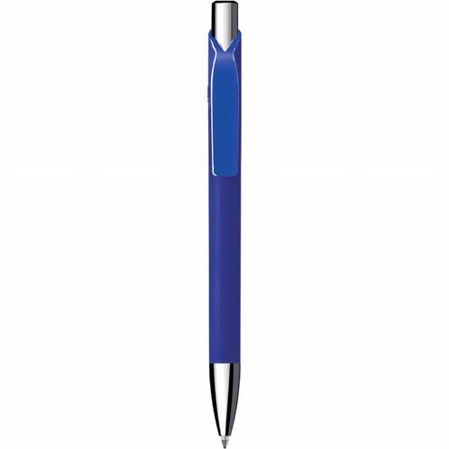 Kugelschreiber 'Jet solid chrom' (Art.-Nr. CA494750) - Druckkugelschreiber, Schaft und Clip in...