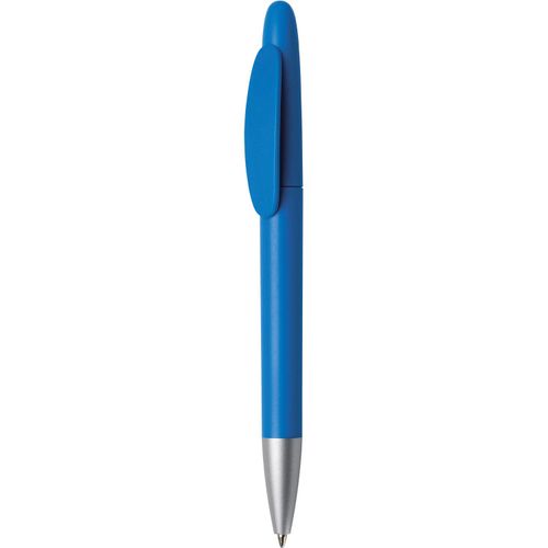 Kugelschreiber 'Icon Silver' (Art.-Nr. CA495664) - Dreh-Kugelschreiber, Schaft und Oberteil...