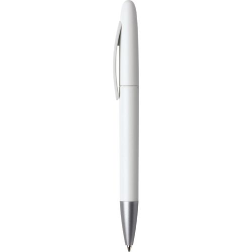 Kugelschreiber 'Icon Silver' (Art.-Nr. CA505549) - Dreh-Kugelschreiber, Schaft und Oberteil...