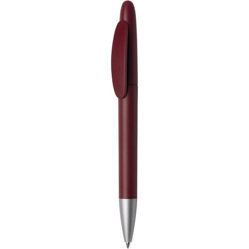 Kugelschreiber 'Icon Silver' (Art.-Nr. CA507510) - Dreh-Kugelschreiber, Schaft und Oberteil...