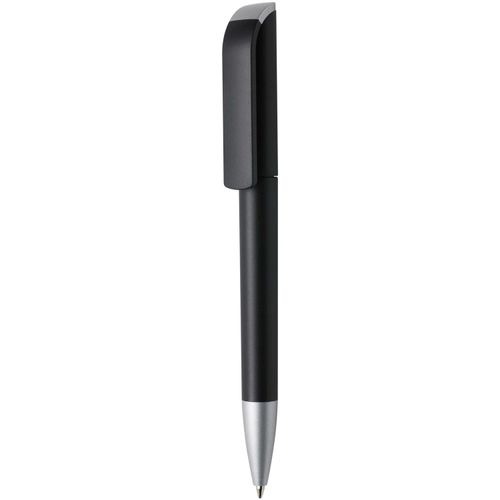 Kugelschreiber 'Tag Silver' (Art.-Nr. CA509829) - Dreh-Kugelschreiber, Schaft und Oberteil...