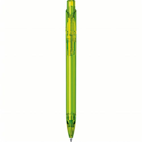Kugelschreiber 'Jet transparent' (Art.-Nr. CA514889) - Druckkugelschreiber, Spitze, Schaft,...