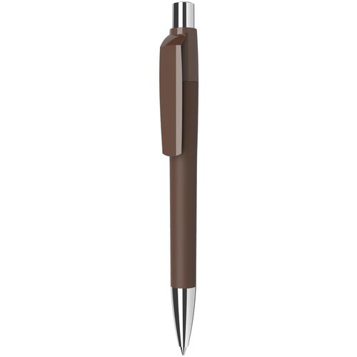 Kugelschreiber `Mirage softtouch Metall` (Art.-Nr. CA516934) - Druckkugelschreiber, softgummierter...