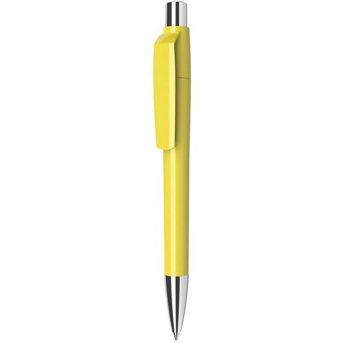 Kugelschreiber `Mirage solid Metall` (Art.-Nr. CA518303) - Druckkugelschreiber, Schaft und Clip in...