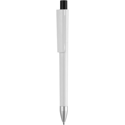 Kugelschreiber 'Cloud solid color' (Art.-Nr. CA537352) - Druckkugelschreiber, Schaft, Oberteil...