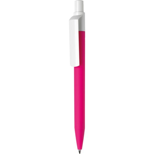 Kugelschreiber 'Dot Color Softtouch' (Art.-Nr. CA565045) - Druckkugelschreiber mit farbigem Drücke...