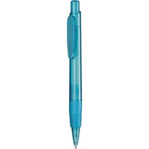 Kugelschreiber 'Helix Grip transparent' (hellblau) (Art.-Nr. CA565523)