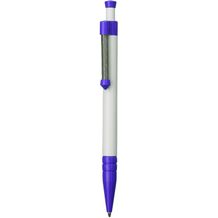 Kugelschreiber 'Flexclip' (annähernd Pantone 2655) (Art.-Nr. CA569135)