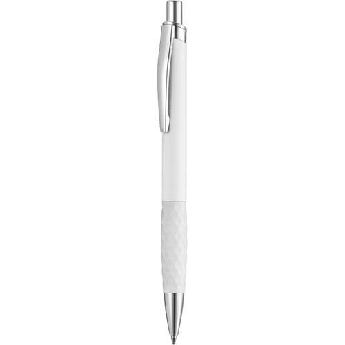 Kugelschreiber 'Tiffany' (Art.-Nr. CA569633) - Metall-Druckkugelschreiber mit Griffzone...