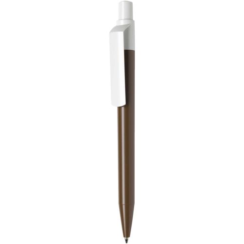 Kugelschreiber 'Dot Color' (Art.-Nr. CA570829) - Druckkugelschreiber mit farbigem Drücke...
