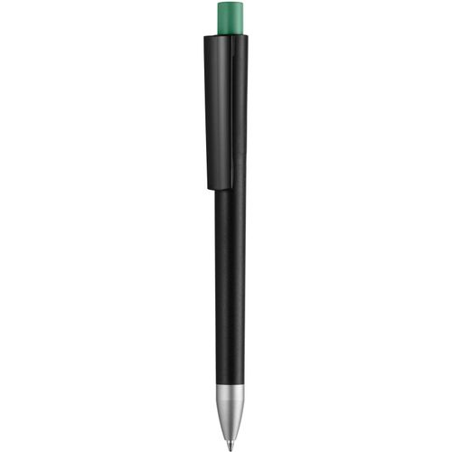 Kugelschreiber 'Cloud solid black color' (Art.-Nr. CA573962) - Druckkugelschreiber, Schaft, Oberteil,...