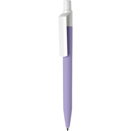 Kugelschreiber 'Dot Color Softtouch' (Art.-Nr. CA581136) - Druckkugelschreiber mit farbigem Drücke...