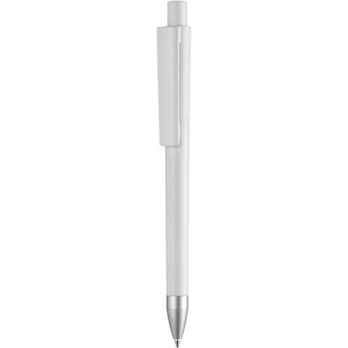Kugelschreiber 'Cloud solid color' (Art.-Nr. CA602009) - Druckkugelschreiber, Schaft, Oberteil...