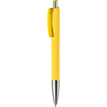 Kugelschreiber 'Vamos deluxe softtouch' (gelb) (Art.-Nr. CA627532)