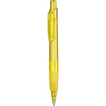 Kugelschreiber 'Helix Grip transparent' (gelb) (Art.-Nr. CA646486)