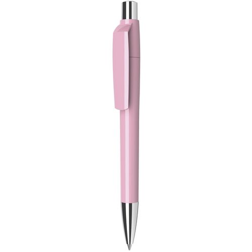 Kugelschreiber `Mirage solid Metall` (Art.-Nr. CA655752) - Druckkugelschreiber, Schaft und Clip in...