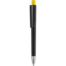 Kugelschreiber 'Cloud solid black color' (gelb) (Art.-Nr. CA670511)