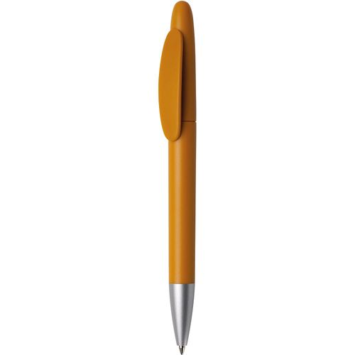 Kugelschreiber 'Icon Silver' (Art.-Nr. CA698721) - Dreh-Kugelschreiber, Schaft und Oberteil...