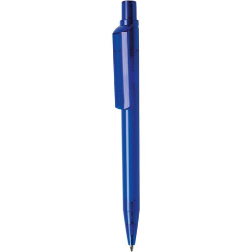 Kugelschreiber 'Dot transparent' (Art.-Nr. CA712057) - Druckkugelschreiber mit farbigem Drücke...