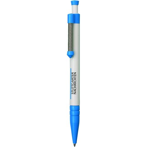 Kugelschreiber 'Flexclip' (Art.-Nr. CA735875) - Druckkugelschreiber mit flexiblem...