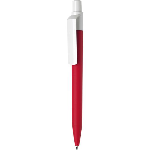 Kugelschreiber 'Dot Color Softtouch' (Art.-Nr. CA786438) - Druckkugelschreiber mit farbigem Drücke...