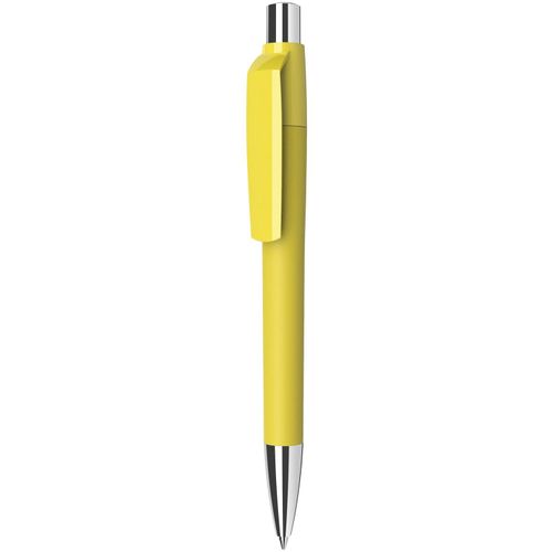 Kugelschreiber `Mirage softtouch Metall` (Art.-Nr. CA800831) - Druckkugelschreiber, softgummierter...