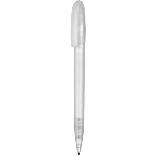 Kugelschreiber Light frost (Art.-Nr. CA842245) - Dreh-Kugelschreiber, Schaft und Oberteil...