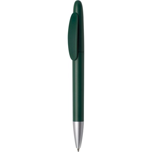 Kugelschreiber 'Icon Silver' (Art.-Nr. CA849510) - Dreh-Kugelschreiber, Schaft und Oberteil...