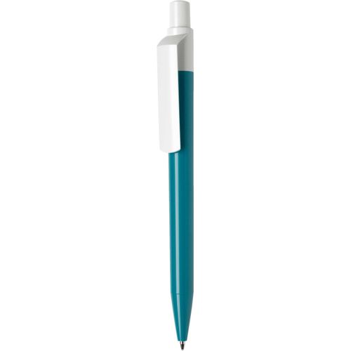Kugelschreiber 'Dot Color' (Art.-Nr. CA897859) - Druckkugelschreiber mit farbigem Drücke...