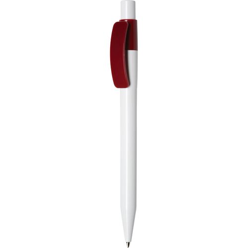 Kugelschreiber 'Pixel solid' (Art.-Nr. CA929295) - Druckkugelschreiber, Schaft und Drücker...